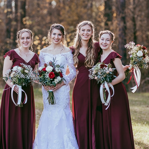 Winter Wonderland Wedding Bridesmaid Bouquet